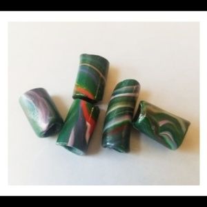 5 Dreadlock Beads
